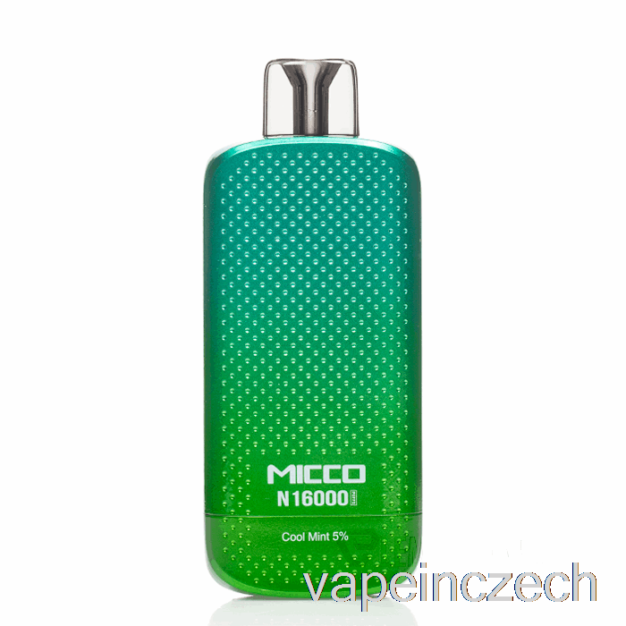 Horizontech Micco N16000 Jednorázový Cool Mint Vape Bez Nikotinu